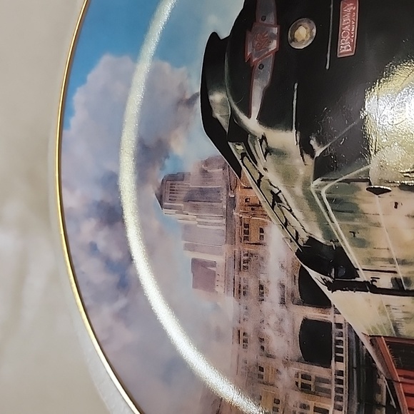 1991 ARTAFFECTS COLLECTOR PLATE  TRAIN - Picture 6 of 10